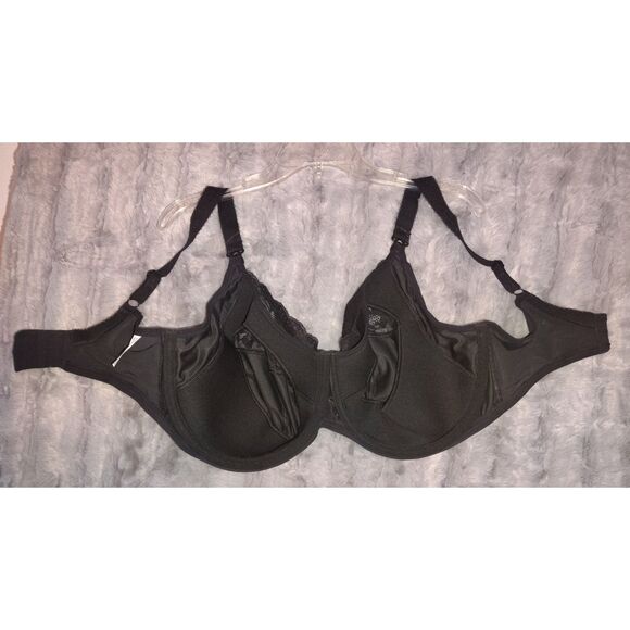 Elomi Molly Nursing Bra Size 40K Black Maternity EL4542BLK Plus Size Lingerie - Picture 6 of 6